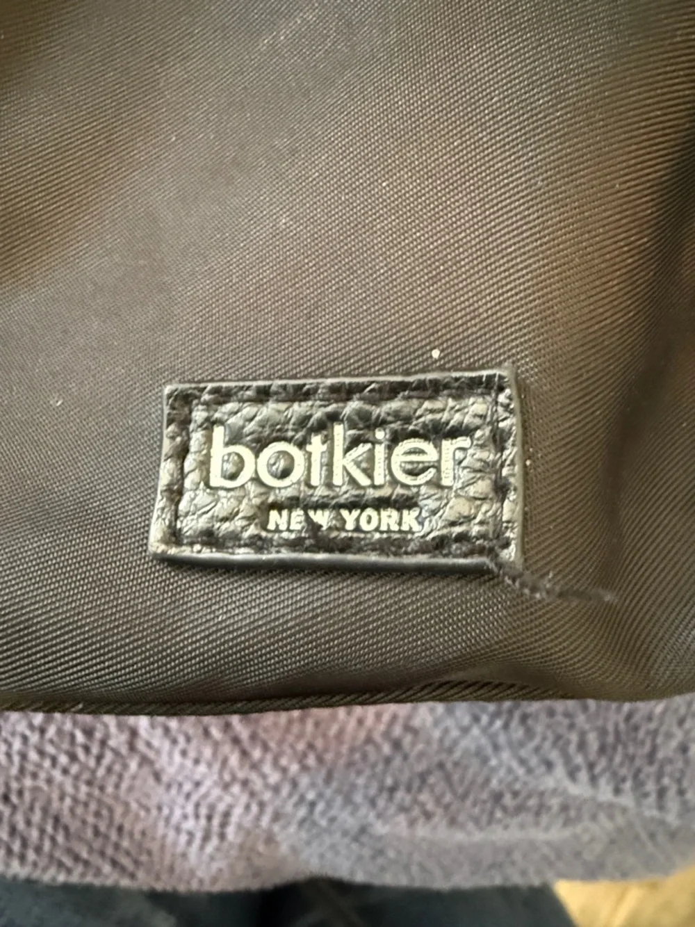 Botkier Black Mini Backpack